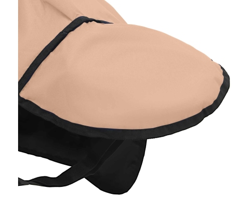 Zirgu Sega Kapučīno 115 Cm Poliesters Vidaxl