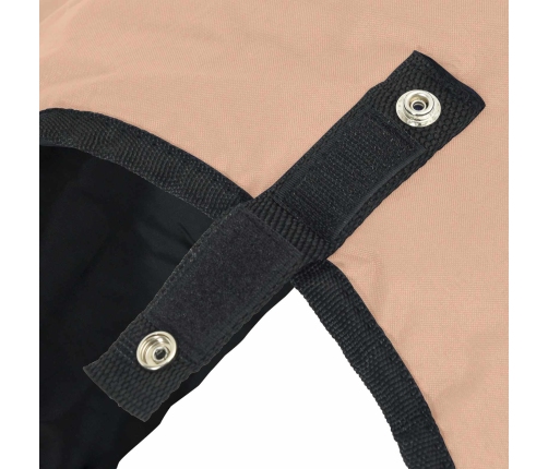 Zirgu Sega Kapučīno 145 Cm Poliesters Vidaxl