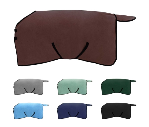 Zirgu Sega Pilnīgs Tumši Brūns Poliesters Vidaxl