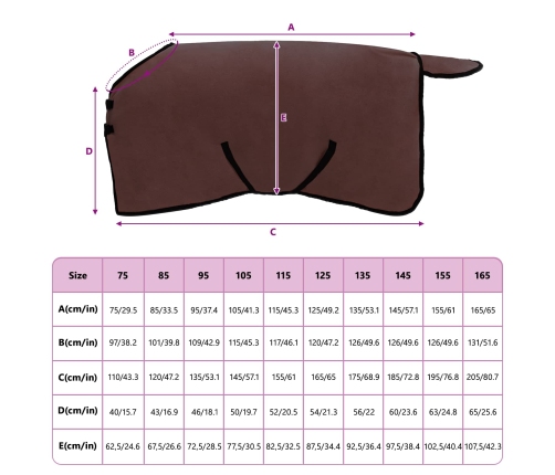 Zirgu Sega Pilnīgs Tumši Brūns Poliesters Vidaxl