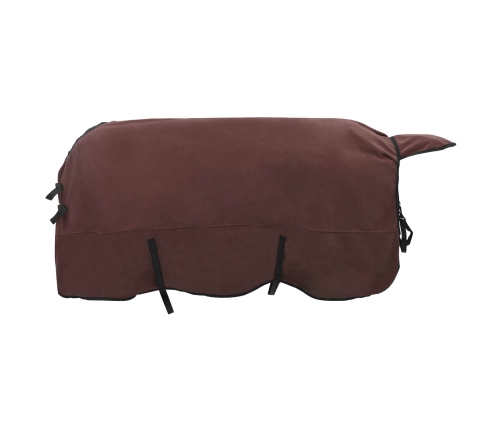 Zirgu Sega Pilnīgs Tumši Brūns Poliesters Vidaxl