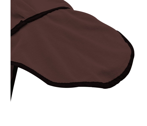 Zirgu Sega Pilnīgs Tumši Brūns Poliesters Vidaxl