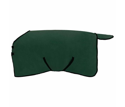 Zirgu Sega Pilnīgi Tumši Zaļa Poliesters Vidaxl