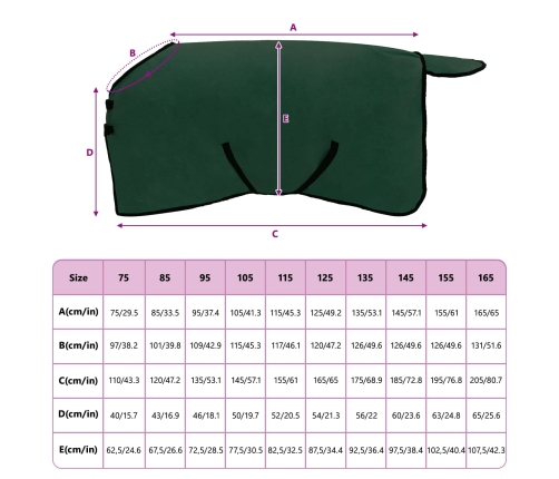 Zirgu Sega Pilnīgi Tumši Zaļa Poliesters Vidaxl