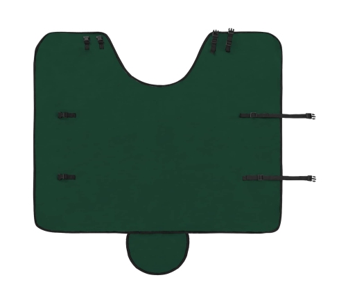 Zirgu Sega Pilnīgi Tumši Zaļa Poliesters Vidaxl