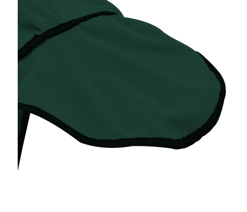 Zirgu Sega Pilnīgi Tumši Zaļa Poliesters Vidaxl