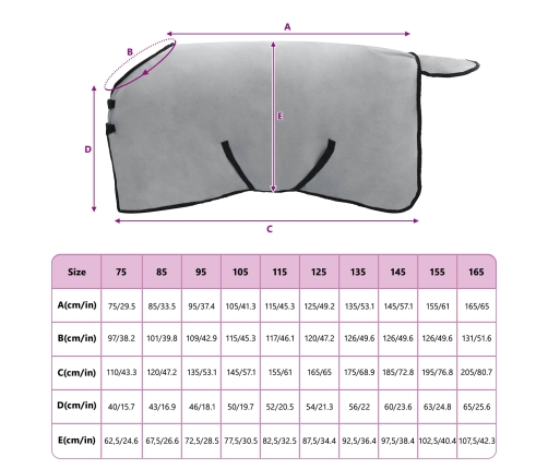 Zirgu Sega Pilnīgi Gaiši Pelēks Un Rozā Poliesters Vidaxl