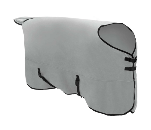 Zirgu Sega Pilnīgi Gaiši Pelēks Un Rozā Poliesters Vidaxl