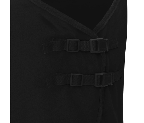 Zirgu Sega Melna Poliesters Vidaxl