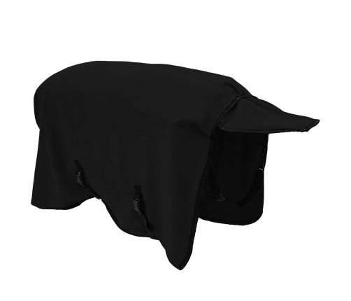 Zirgu Sega Melna Poliesters Vidaxl