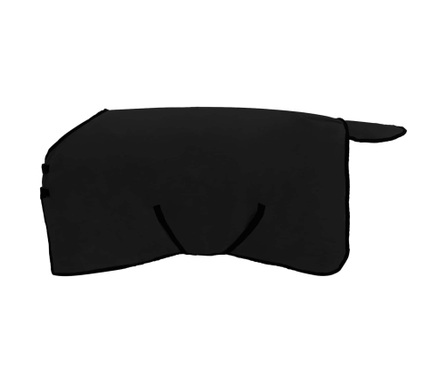 Zirgu Sega Melna Poliesters Vidaxl