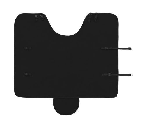 Zirgu Sega Melna Poliesters Vidaxl