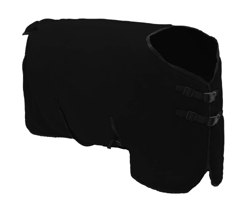 Zirgu Sega Melna Poliesters Vidaxl