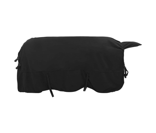 Zirgu Sega Melna Poliesters Vidaxl