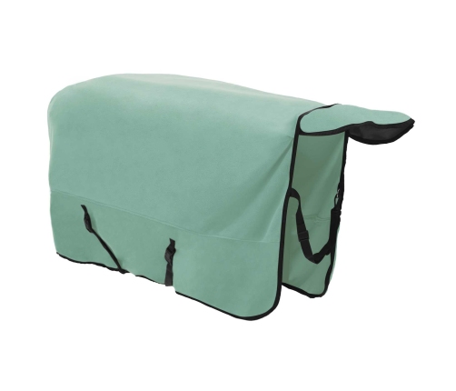 Zirgu Sega Īpaša Zaļa Poliesters Vidaxl