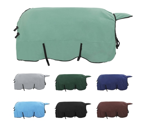 Zirgu Sega Īpaša Zaļa Poliesters Vidaxl