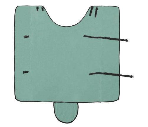 Zirgu Sega Īpaša Zaļa Poliesters Vidaxl