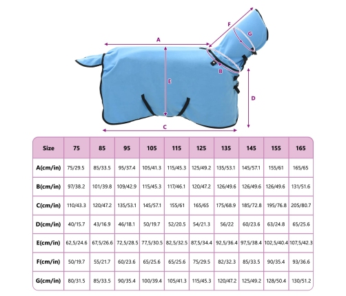 Zirgu Sega Pilns Akva Poliesters Vidaxl