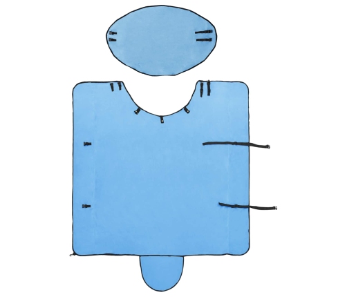 Zirgu Sega Pilns Akva Poliesters Vidaxl