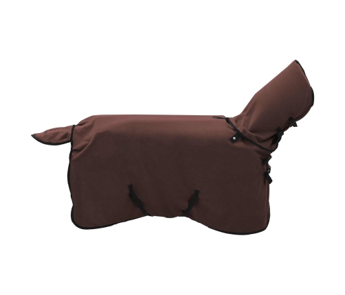 Zirgu Sega Pilnīgs Tumši Brūns Poliesters Vidaxl