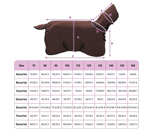 Zirgu Sega Pilnīgs Tumši Brūns Poliesters Vidaxl