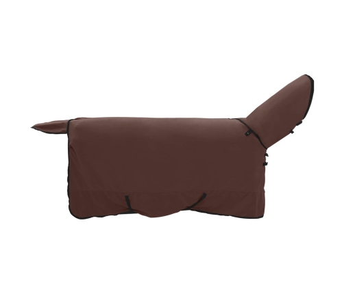 Zirgu Sega Pilnīgs Tumši Brūns 145 Cm Poliesters Vidaxl