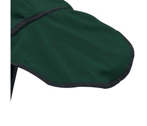 Zirgu Sega Pilnīgi Tumši Zaļa Poliesters Vidaxl