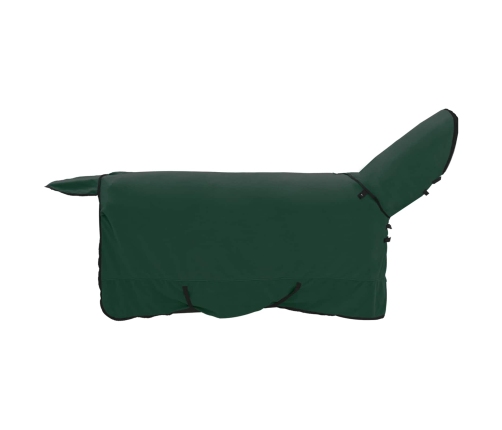 Zirgu Sega Pilnīgi Tumši Zaļa Poliesters Vidaxl