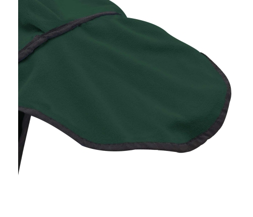 Zirgu Sega Pilnīgi Tumši Zaļa Poliesters Vidaxl