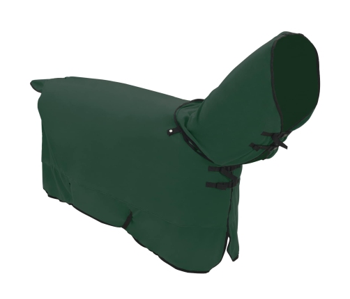 Zirgu Sega Pilnīgi Tumši Zaļa Poliesters Vidaxl
