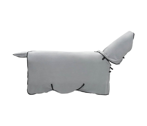 Zirgu Sega Pilnīgi Gaiši Pelēks Un Rozā Poliesters Vidaxl