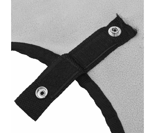 Zirgu Sega Pilnīgi Gaiši Pelēks Un Rozā Poliesters Vidaxl