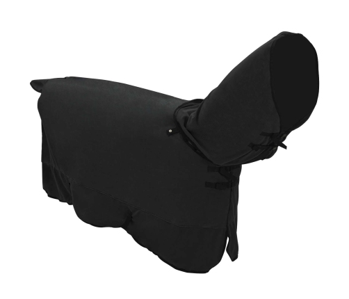 Zirgu Sega Melna Poliesters Vidaxl