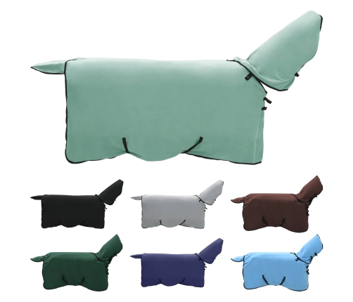 Zirgu Sega Īpaša Zaļa Poliesters Vidaxl