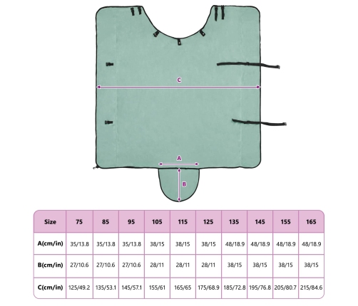Zirgu Sega Īpaša Zaļa Poliesters Vidaxl