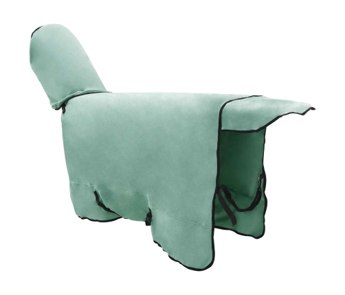 Zirgu Sega Īpaša Zaļa Poliesters Vidaxl