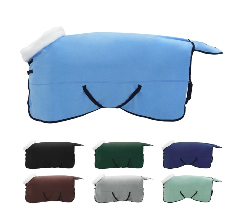 Zirgu Sega Pilns Akva 135 Cm Polāra Poliestera Vidaxl