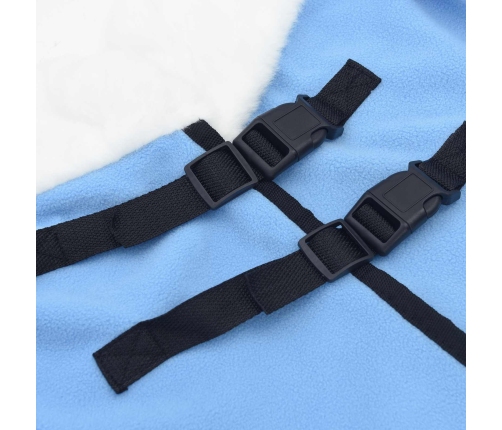 Zirgu Sega Pilns Akva 155 Cm Polāra Poliestera Vidaxl