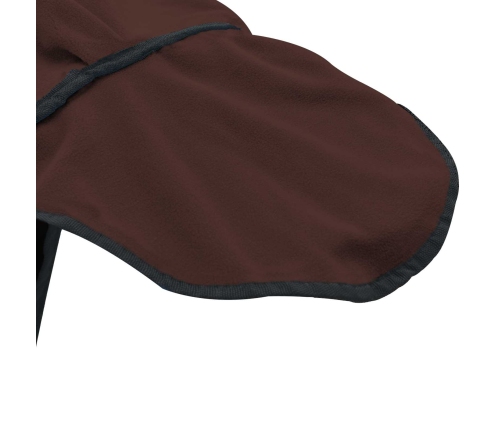 Zirgu Sega Pilnīgs Tumši Brūns 85 Cm Polāra Poliestera Vidaxl