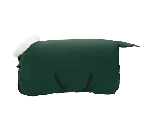 Zirgu Sega Pilnīgi Tumši Zaļa 165 Cm Polāra Poliestera Vidaxl