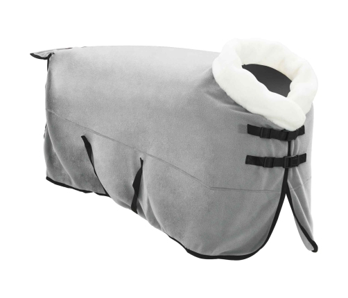 Zirgu Sega Pilnīgi Tumši Zaļa 145 Cm Polāra Poliestera Vidaxl