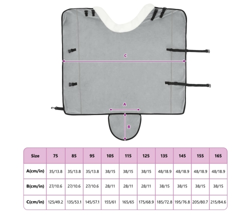 Zirgu Sega Pilnīgi Tumši Zaļa 145 Cm Polāra Poliestera Vidaxl