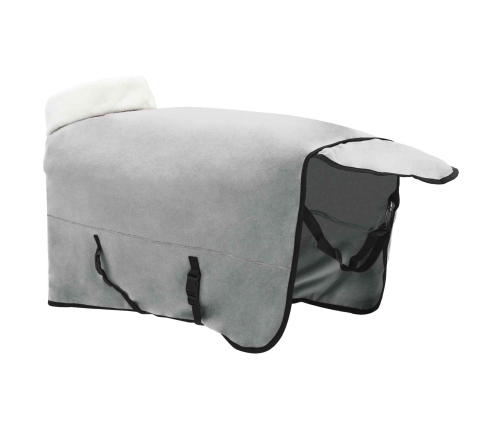 Zirgu Sega Pilnīgi Tumši Zaļa 155 Cm Polāra Poliestera Vidaxl