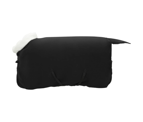 Zirgu Sega Melna 95 Cm Polāra Poliestera Vidaxl