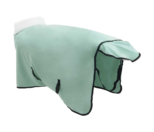 Zirgu Sega Pilnīgi Tumši Zaļa 105 Cm Polāra Poliestera Vidaxl