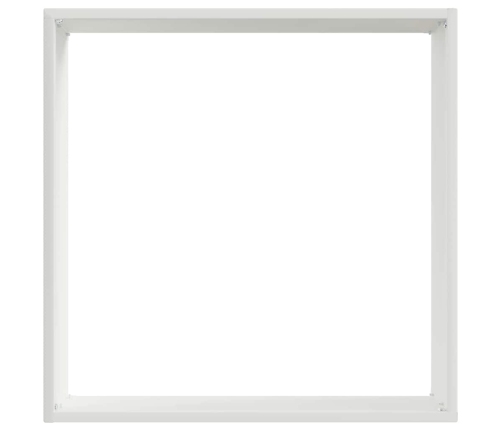 Zāliena Apmale 6 Pcs Balts 40 X 40 X 13 Cm Tērauds Vidaxl