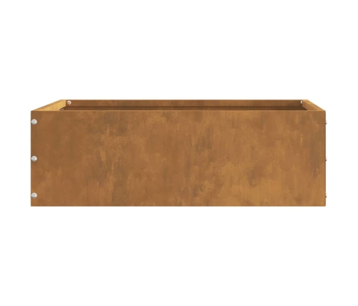 Zāliena Apmale 6 Pcs Rūsa 40 X 40 X 13 Cm Novecināts Tērauds Vidaxl