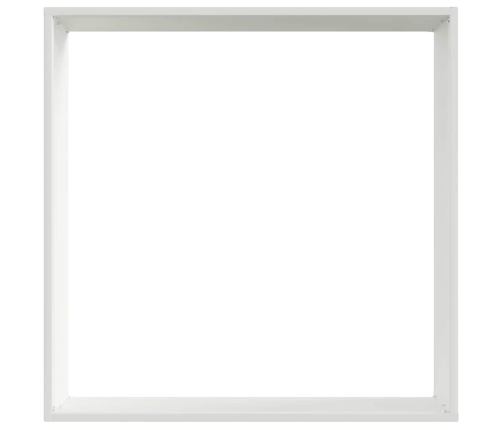 Zāliena Apmale 6 Pcs Balts 50 X 50 X 13 Cm Tērauds Vidaxl