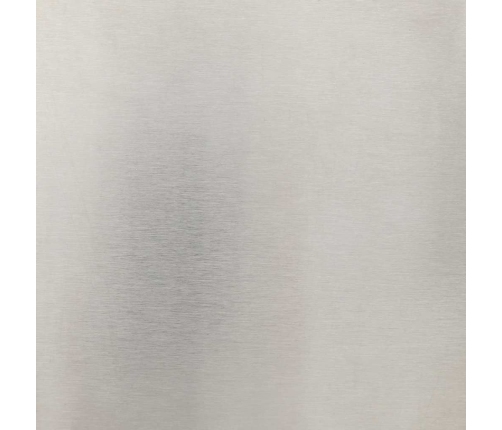 Zāliena Apmale Sudraba 60 X 60 X 13 Cm Nerūsējošs Tērauds Vidaxl