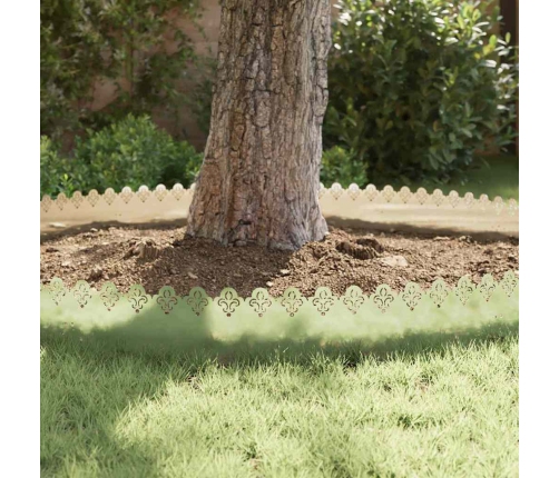 Zāliena Apmales 20 Pcs Sudraba 103 X 0,05 X 22 Cm Vidaxl